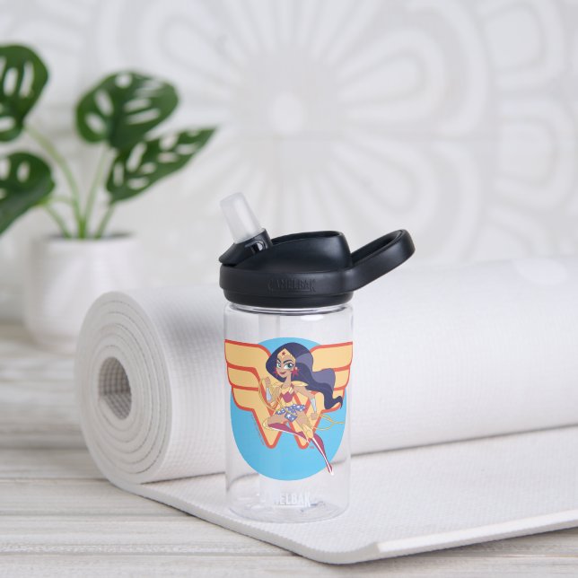DC Super Hero Girls Wonder Woman Water Bottle (Yoga)