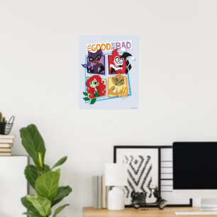 DC Super Villain Girls It's Good To Be Bad Poster