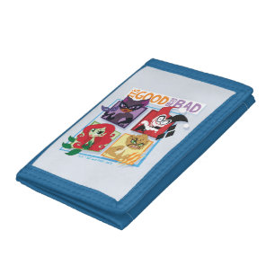 DC Super Villain Girls It's Good To Be Bad Tri-fold Wallet