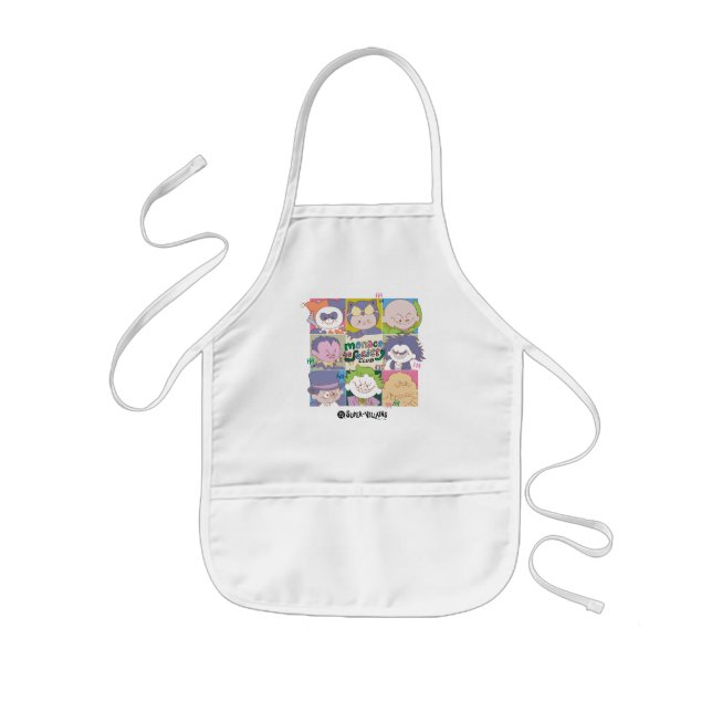 DC Super-Villain Menace To Society Club Graphic Kids' Apron (Front)