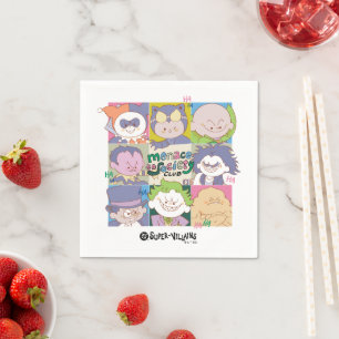 DC Super-Villain Menace To Society Club Graphic Napkins