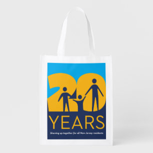 DCF 20 Year Anniversary Grocery Bag