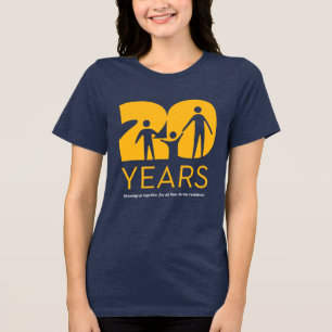 DCF 20 Year Anniversary T-Shirt Tri-Blend Shirt
