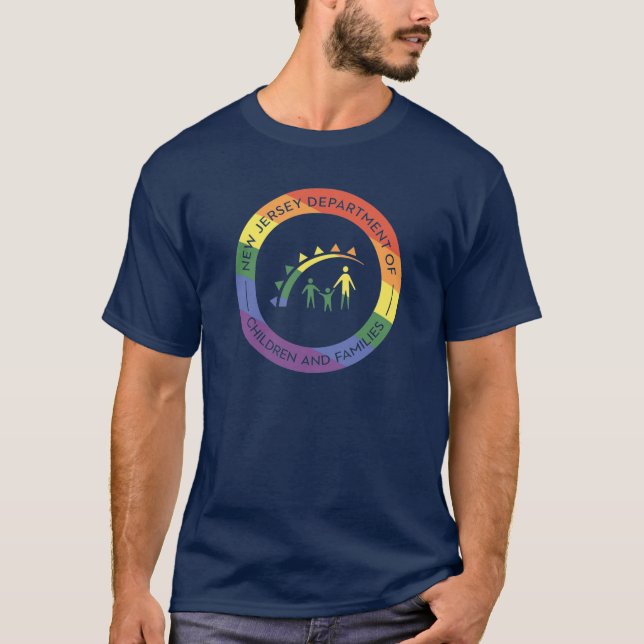 DCF Pride Rainbow Seal T-Shirt (Front)