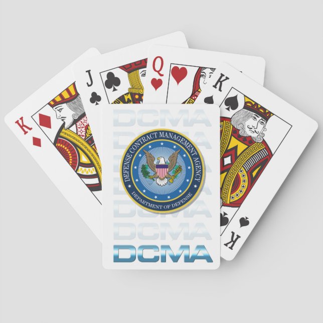 DCMA POKER CARDS (Back)