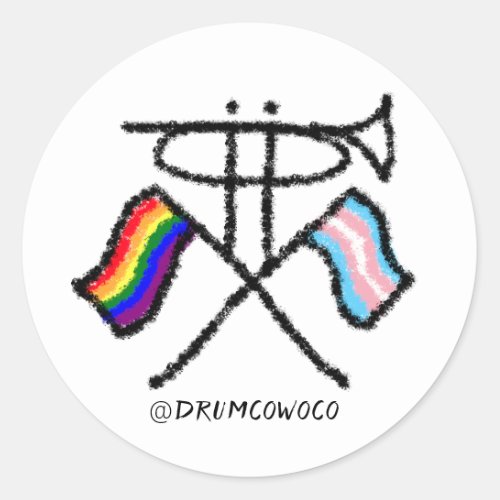 DCWC March With Pride Stickers