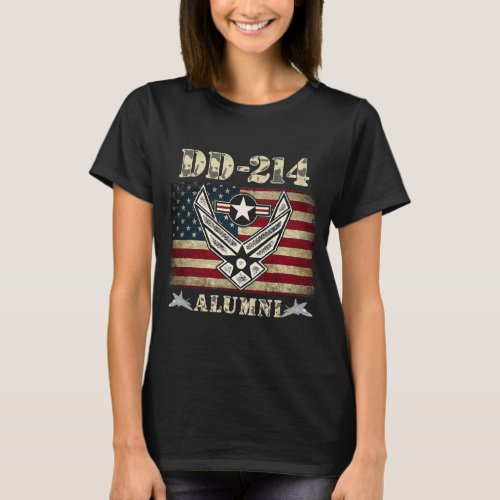 Dd214 Alumni Air Force Military T_Shirt