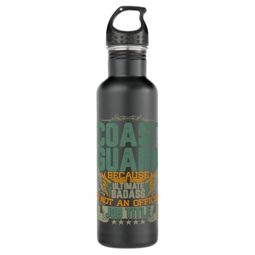 DD214 US Vietnam Veteran Army Alumni USA American  Stainless Steel Water Bottle