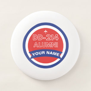 DD-214 Alumni Personalized Airforce Retirement Wham-O Frisbee