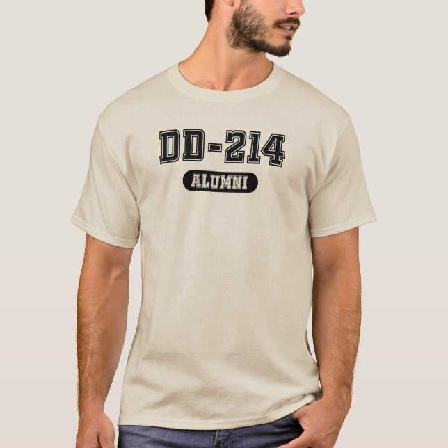 DD-214 ALUMNI T-Shirt (Front)