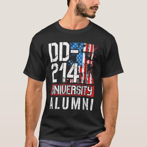 DD_214 University Alumni _ US Military Veteran Ret T_Shirt