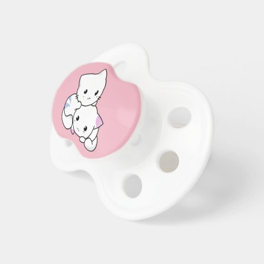 DD/lg "Kitten Paci" Pacifier (Front Right)