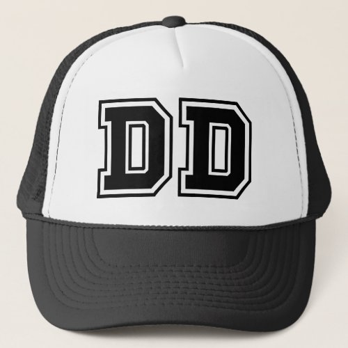 DD Monogram Trucker Hat