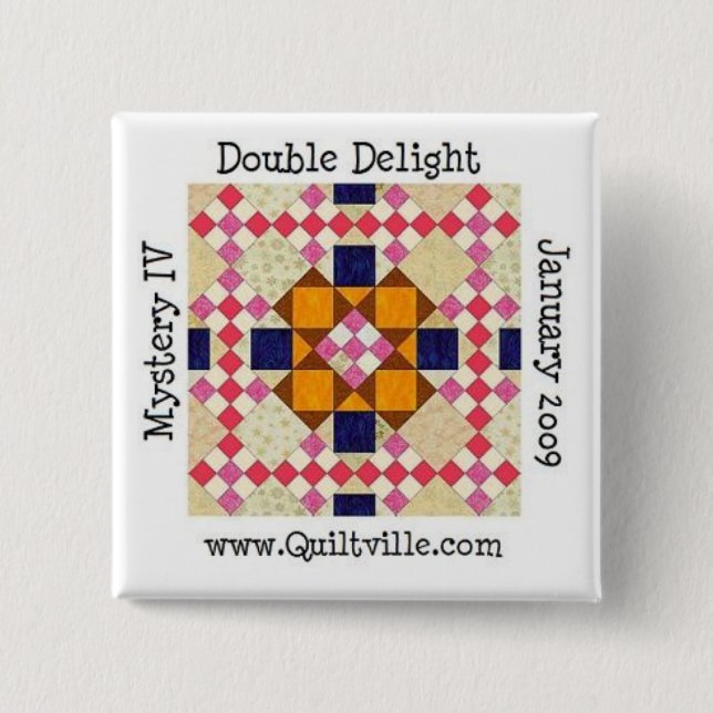DDbutton Pinback Button (Front)