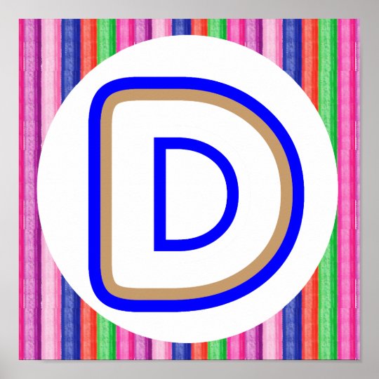 DDD ALPHAD Festive Holiday Celebration ALPHABET Poster