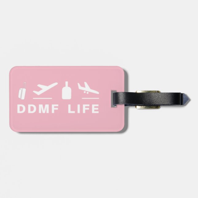 DDMF Life Luggage Tag (Back Horizontal)