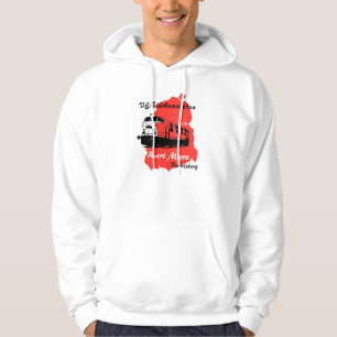 DDR. advertising design Lokomotivbau Karl Marx Hoodie