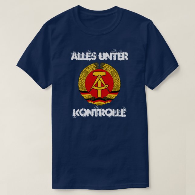DDR East Germany T-Shirt (Design Front)