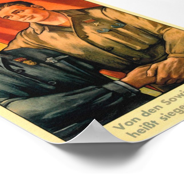 DDR Era Propaganda Poster | Zazzle