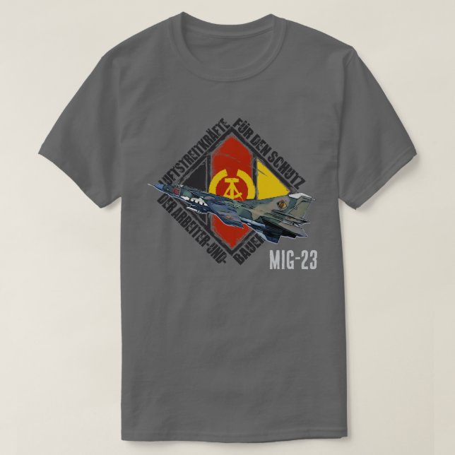 DDR MIG 23 T-Shirt (Design Front)