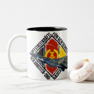 DDR MIG 23 Two-Tone COFFEE MUG
