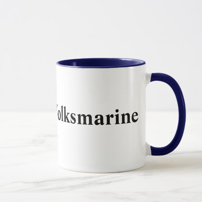DDR Volksmarine, East German Navy Mug (Right)