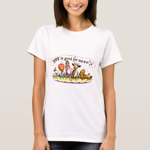 DDT is Good for Me Vintage Advertisement T_Shirt