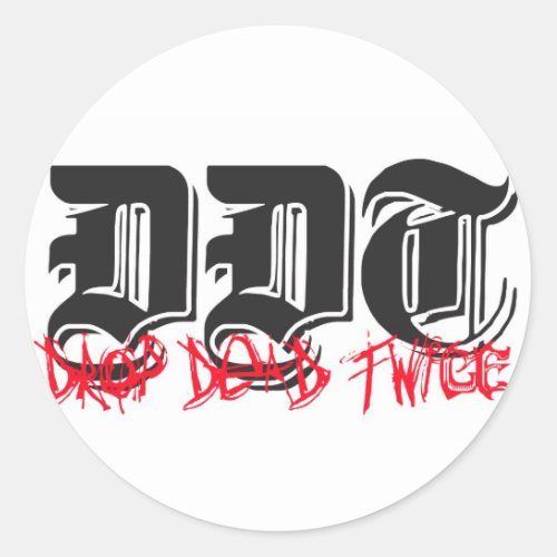 DDT Logo Classic Round Sticker