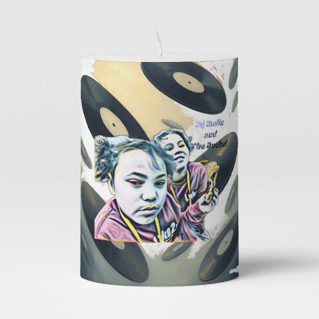 DDTJ PILLAR CANDLE (Front)