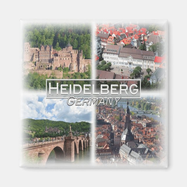DE0103 Europe, Germany, Heidelberg, Fridge  Magnet (Front)