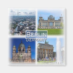 DE0109 Europe Germany, Berlin, Fridge Magnet