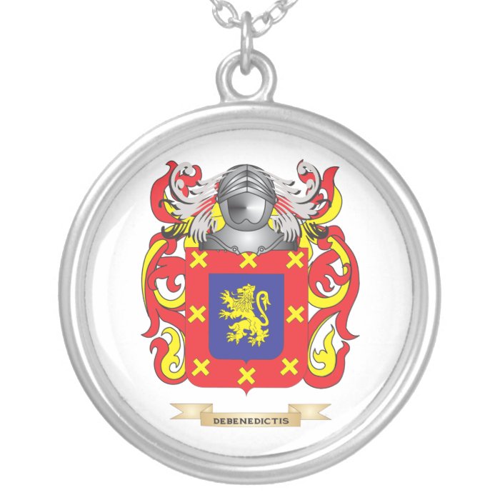 De Benedictis Coat of Arms Custom Jewelry