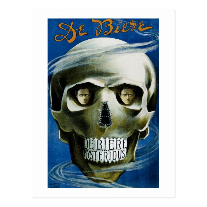 De Biere Magic Skull Postcards