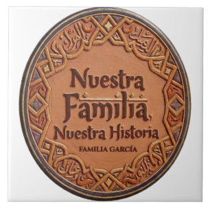 De Cerámica Artesanal: "Nuestra Familia, Nuestra H Ceramic Tile