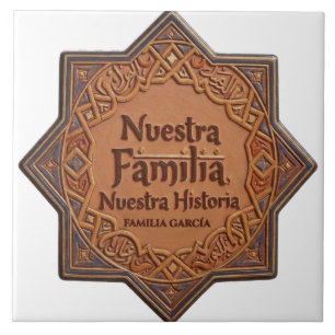 De Cerámica Artesanal: "Nuestra Familia, Nuestra H Ceramic Tile