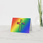 De Colores Cross Blank Note Card