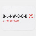 O-L-I-W-O-O-D  De Deken van het baby Baby Dekens