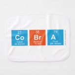 Cobra  De Doek van de oprisping Baby Monddoekje