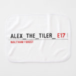 alex_the_tiler_  De Doek van de oprisping Baby Monddoekje