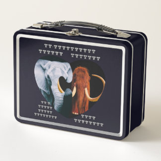 De-Extinction Wooly Mammoth Metal Lunch Box