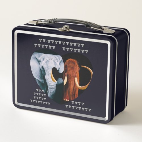 De_Extinction Wooly Mammoth  Metal Lunch Box