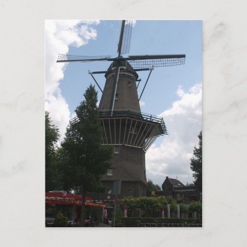 De Gooyer Windmill Amsterdam Postcard