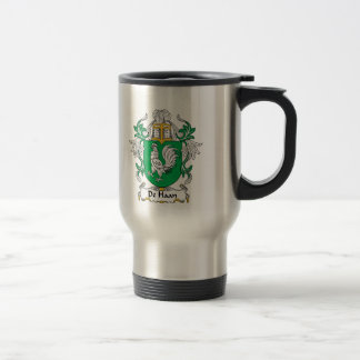 De Haan Family Crest Travel Mug
