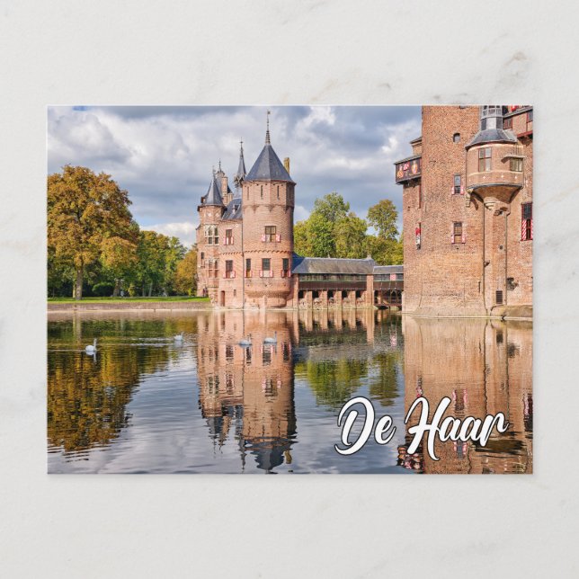 De Haar Castle, Utrecht, Netherlands Postcard (Front)