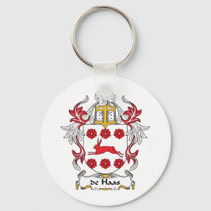 de Haas Family Crest Keychain