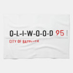 O-L-I-W-O-O-D  De Handdoeken van de keuken