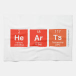 hearts  De Handdoeken van de keuken