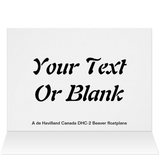 De Havilland Beaver Floatplane - Alaska (Inside Horizontal (Top))