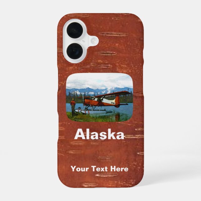 De Havilland Beaver Floatplane - Alaska Iphone Case (Back)