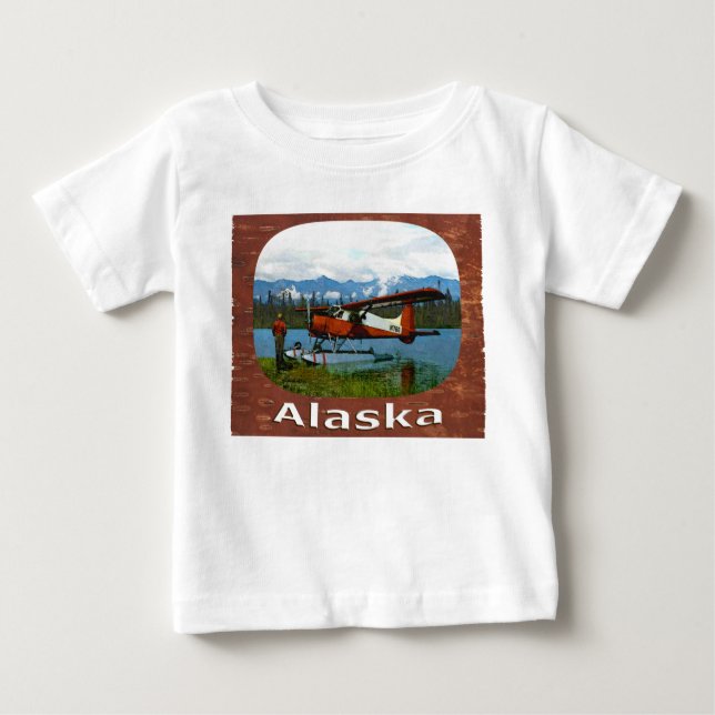 De Havilland Beaver Floatplane Baby T-Shirt (Front)